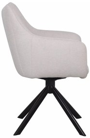 Scaun rotativ Azalia velvet bej deschis Blu30