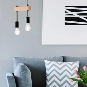 Candelabru pe cablu ORAZIO 2xE27/60W/230V