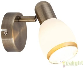 Aplica de perete design modern, finisaj bronz, Elite 5970 RX