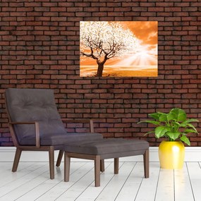 Tabloul cu pomul portocaliu (70x50 cm)