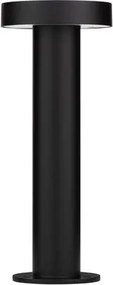 Stalp exterior IP65 LED 3000K GONG negru H-30cm