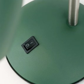 Orion - Lampă de masă SCHOOL 1xE27/40W/230V verde/crom mat