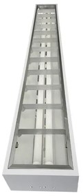 Corp de iluminat fluorescent 2xG13/18W/230V alb 120 cm