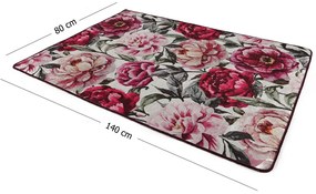 Covor, Assurance Djt  , 80x140 cm, 50% catifea/50% poliester, Multicolor