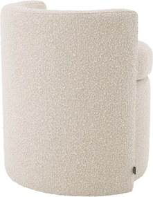 Fotoliu design LUX Arcadia, boucle crem 115224 HZ