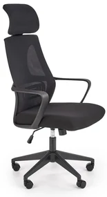 Scaun de birou Valdez, negru