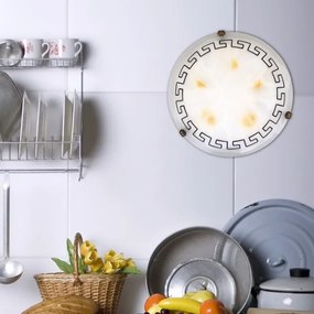 Rabalux 7649 - Plafoniera ETRUSCO 2xE27/60W/230V