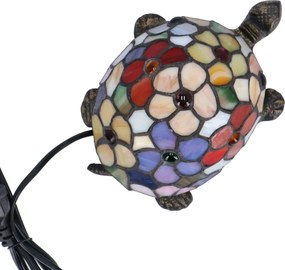 Lampa de masa Tiffany Turtle 20 cm