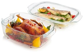 Tavă de copt din sticlă 26x40 cm GrandChef – Tescoma