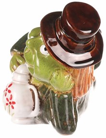 Decorațiuni de grădină Vodník ležící, ceramică, 10x 10 x 13 cm, 13 cm