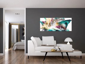 Tablou - Acuarelă mare (120x50 cm)