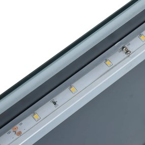 Oglinda cu LED de perete de baie, 60 x 80 cm 1, 60 x 80 cm