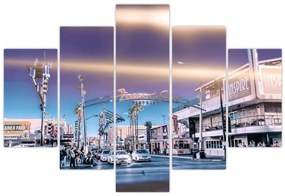 Tablou cu strada în Las Vegas (150x105 cm)