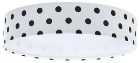 LED Plafonieră GALAXY KIDS LED/24W/230V buline alb/negru