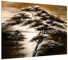 Tablou cu pom (70x50 cm), în 40 de alte dimensiuni noi