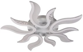 Lustră LED dimabilă aplicată LED/65W/230V 3000-6500K alb + telecomandă