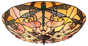 Endon 63922 - Plafonieră Tiffany ASHTON, 2 x E27, 60 W, 230 V, Ø 45 cm