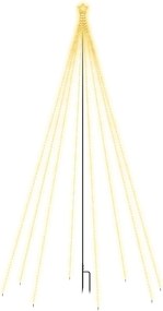 vidaXL Cascadă lumini pom Crăciun 2,5 m interior/exterior 400 leduri