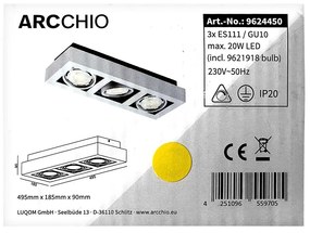 Plafonieră LED RONKA 3xGU10/11,5W/230V Arcchio