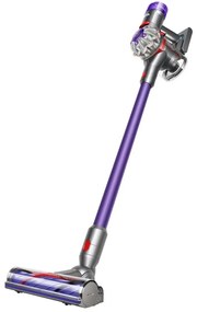 Aspirator vertical Dyson V8 Origin 400394-01, 150AW, 540ml, 110000 rpm/min, Autonomie pana la 40 min, HEPA, Violet/Argintiu