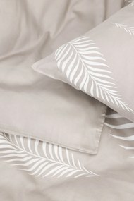 Lenjerie de pat din satin Sua bej 220x200 cm