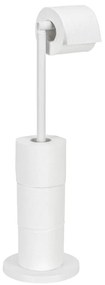 WENKO 21424100 - Suport pentru hârtie igienică, 21 x 55 cm, alb