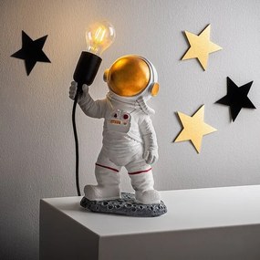 Lampă pentru copii ASTRONAUT 1xE27/40W/230V cupru/alb