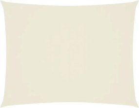 vidaXL Parasolar, crem, 2x3,5 m, țesătură oxford, dreptunghiular