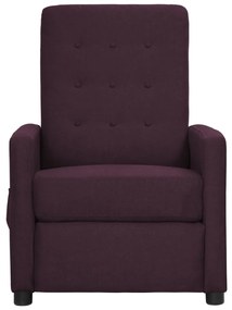 338997 vidaXL Fotoliu de masaj, violet, material textil
