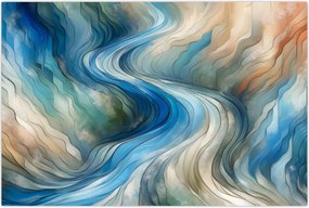 Tablou - Curent abstract (90x60 cm)