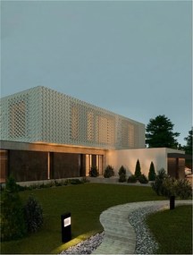Stalp LED iluminat exterior modern IP54 TALL H-30cm