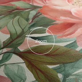 Tablou Canvas, 70x100cm, Dormitor si Living, Flori, Bujori, Light Red Peony