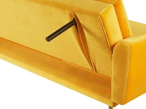 Canapea trei locuri VARTEA (galben). 1023366