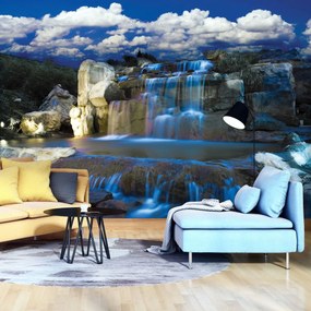 Fototapet - Cascada albastră (152,5x104 cm)