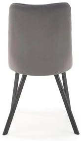 Scaun K450 velvet gri