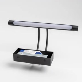 Aplică LED pentru tablouri IKON Redo 01-3469 LED/7,3W/230V 29,5 cm CRI 92 negru