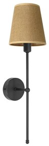 Lampă de perete MADELA 1xE14/40W/230V iută/neagră