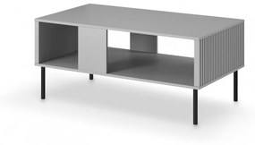 Masuta de cafea Asensio LAW-1 gri deschis/negru L110 cm