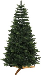 HOMCOM Brad artificial de Crăciun Brad Nobil, 1161 ramuri, 210 cm, verde | Aosom Romania