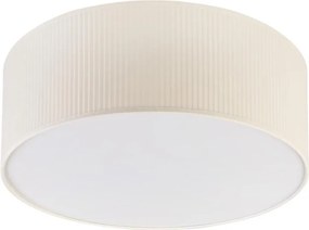 Plafonieră SIRJA PLISADO 2xE27/15W/230V, diametru 35 cm, crem