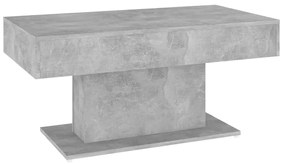 806835 vidaXL Măsuță de cafea, gri beton, 96x50x45 cm, lemn prelucrat