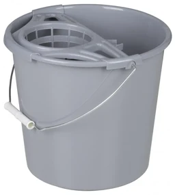 Galeata cu storcator 10L, gri, Simi