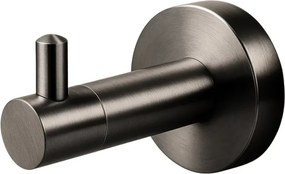 Cuier simplu Balneo Qube Gun Metal mat