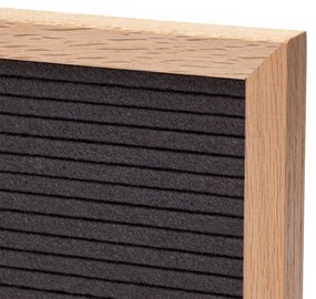 Tablă cu litere, 25 × 15 cm, 340 litere și simboluri, dispozitiv suspendat