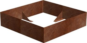 Alto Paturi ridicate 148 x 148 x 36 cm, corten CORGARDEN 1013
