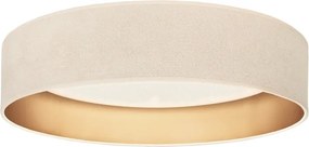 Brilagi-LED lampă dimabilă, mare, abajur fumuriu, 36W/230V, 3000–6000K, Ø 55 cm, crem/auriu WT+DO