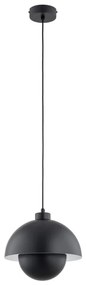 Lustră pe cablu KUGER 1xE27/15W/230V negru