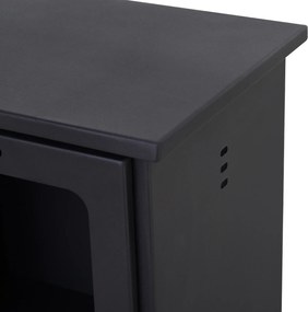 HOMCOM Semineu pe Bioetanol incalzitor soba cu bietanol aparat de incalzire 1.5L in Otel Fara Cos Negru 40 x 30 x 50 cm | AOSOM RO