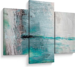 Tablou - pictură abstractă în ulei (90x60 cm)