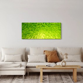 Tabloul cuburilor galbenverzui (120x50 cm)